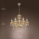 Max 60W Traditional/Classic Crystal Electroplated Glass Chandeliers Living Room