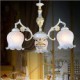 Jane Retro Bedroom lamp Iron Mediterranean Restaurant Study Lighting