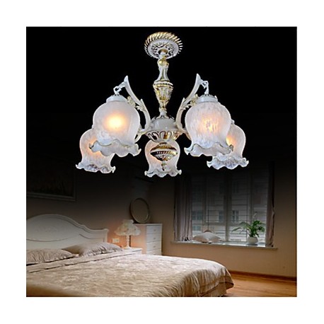 Chandeliers, Traditional/Classic/Vintage/Retro Living Room/Bedroom/Dining Room/Study Room/Office/Hallway Metal