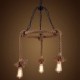 American Country Hemp Chandelier 3