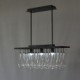 3W Modern/Contemporary Crystal Painting Metal Chandeliers Dining Room / Study Room/Office