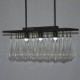 3W Modern/Contemporary Crystal Painting Metal Chandeliers Dining Room / Study Room/Office