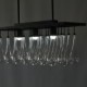 3W Modern/Contemporary Crystal Painting Metal Chandeliers Dining Room / Study Room/Office