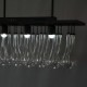 3W Modern/Contemporary Crystal Painting Metal Chandeliers Dining Room / Study Room/Office