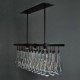 3W Modern/Contemporary Crystal Painting Metal Chandeliers Dining Room / Study Room/Office