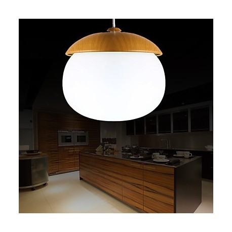 MAX 60W Modern/Contemporary Mini Style Wood/Bamboo Chandeliers Living Room / Bedroom / Dining Room / Kitchen / Study Room/Office