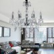 Elegant Crytal Chandelier with 6 Lights