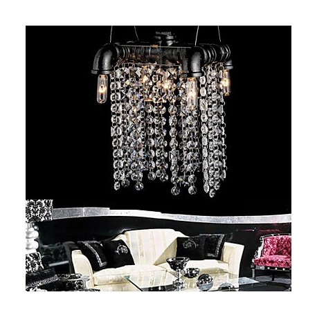 Chandeliers Mini Style Rustic/Lodge/Retro Living Room/Bedroom/Dining Room/Study Room/Office Metal