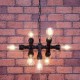 MAX:60W Vintage Bulb Included Painting Metal Chandeliers Living Room / Bedroom / Dining Room / Entry / Hallway