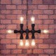 MAX:60W Vintage Bulb Included Painting Metal Chandeliers Living Room / Bedroom / Dining Room / Entry / Hallway