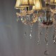 Modern Luxury 6 Lights Chandelier In Crystal Decoration