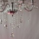 Modern Luxury 6 Lights Chandelier In Crystal Decoration