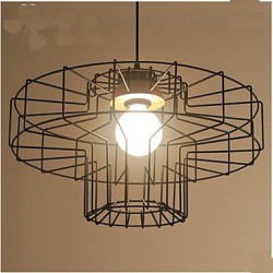 Single head Iron Chandelier Chandelier Retro Mesh