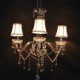 Modern Splendid 3 Lights Chandelier With Crystal Arm