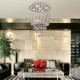 Crystal Chandelier with 5 lights - Baroque Design (K9 Crystal)