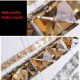 LED Crystal Pendant Lights Lighting Lamps Modern Fixtures Amber K9 Crystal Round Single Ring 30CM