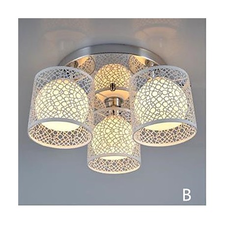 Three LED Ceiling Glass Dome Light