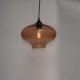 Bubble Design Pendant, 1 Light, Minimalist Iron Painting