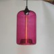 Bottle Design Pendant, 1 Light, Minimalist Iron Painting