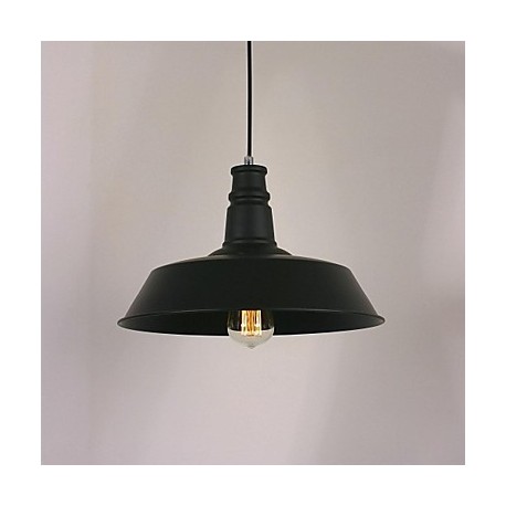 Modern Pendant Light in Circle Featured Lampshade