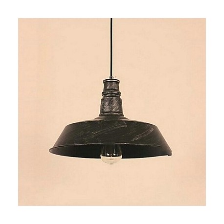 Modern Pendant Light in Circle Featured Lampshade