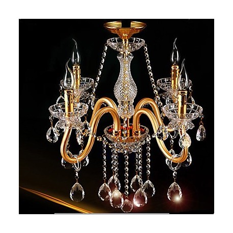 40W Modern/Contemporary / Traditional/Classic / Vintage Crystal Painting Glass ChandeliersLiving Room / Bedroom / Dining Room / 