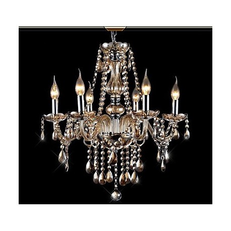 40W Modern/Contemporary / Traditional/Classic / Vintage Crystal Electroplated Glass ChandeliersLiving Room / Bedroom / Dining Ro