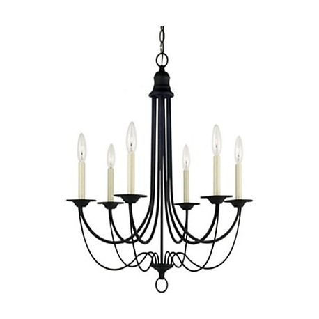 Max 60W Electroplated Metal Chandeliers Living Room / Bedroom / Dining Room