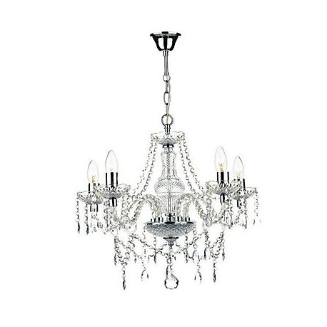 MAX:60W Traditional/Classic Crystal Chrome Metal Chandeliers Bedroom / Dining Room / Study Room/Office / Hallway