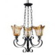 Max 60W Traditional/Classic Bulb Included Painting Metal Chandeliers Living Room / Bedroom / Dining Room