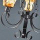 Max 60W Traditional/Classic Bulb Included Painting Metal Chandeliers Living Room / Bedroom / Dining Room