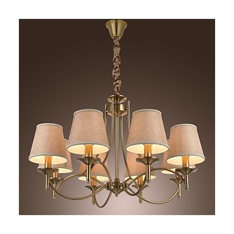 40W Modern/Contemporary / Traditional/Classic / Rustic/Lodge / Country / Island / Vintage Brass Metal ChandeliersLiving Room / B