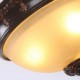 33*20CM Europe Type Style Rural Classical Absorb Dome Light LED Lamp