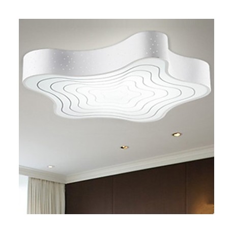 Modern/Contemporary LED Painting Metal Flush Mount Living Room / Bedroom / Dining Room / Study Room/Office / Kids Room / Hallway