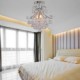 Max 40W Modern/Contemporary Crystal / Mini Style Electroplated Metal Chandeliers / Flush Mount Living Room / Dining Room / Entry