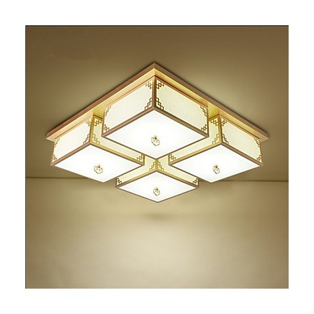 A new Chinese Style Living Room Lamps Iron Ceiling Lighting Atmosphere A