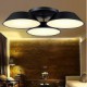 Flush Mount 3 Lights Metal Acrylic Simple Modern 220V