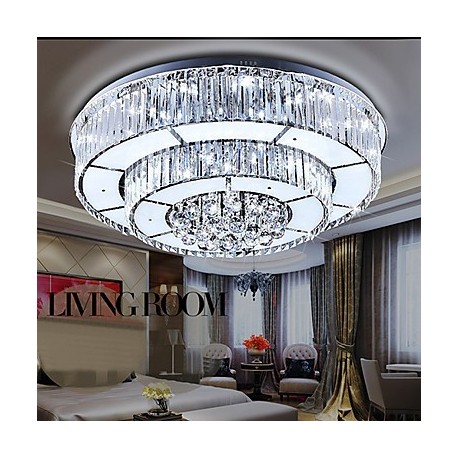 36W Modern/Contemporary LED Glass Flush Mount Living Room / Bedroom / Dining Room / Study Room/Office