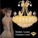 Modern Luxury Chandeliers Crystal Living Room LED Pendant Light Diameter 50CM Contains 8 LED Bulbs