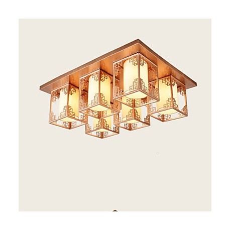 A new Chinese Style Living Room Lamps Iron Ceiling Lighting Atmosphere 6