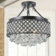 MAX:60W Traditional/Classic Crystal Painting Metal Flush Mount Living Room / Bedroom / Dining Room / Study Room/Office / Entry