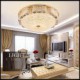 Modern Luxury 60W LED Crystal Ceiling mounted Light Bedroom LED Absorb Dome Light Diameter 50CM