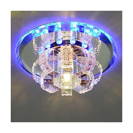 Crystal Ceiling Lamp Spotlight LED SMD 3W Creative Lamp Absorb Dome Light