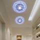 20*12CM Crystal Ceiling Lamp Spotlight LED SMD 3W Creative Lamp Tube Light Colorful Color Dome Light