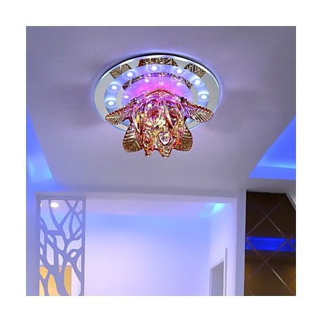 18CM Circular Crystal Idea Corridor Ceiling Lamp Tube Light Led To Absorb Dome Lamp Led Light