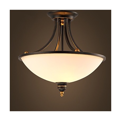 Simple Pastoral Ceiling Lamps Bronze Phnom Penh American Country European Ceiling Lamps Corridor Lamp