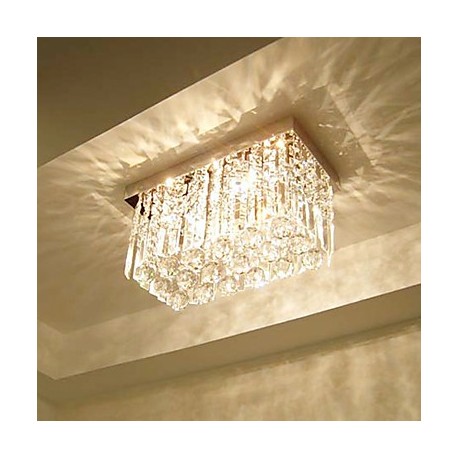 Max 40W Modern/Contemporary Crystal Metal Flush Mount