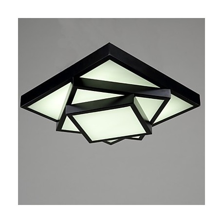 Square Flush Mount/LED Modern/Contemporary Living Room Ceiling light / Bedroom/Kids Room / Metal