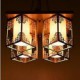 A new Chinese Style Living Room Lamps Iron Ceiling Lighting Atmosphere