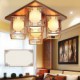 A new Chinese Style Living Room Lamps Iron Ceiling Lighting Atmosphere